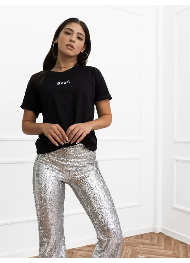 ANGEL BLACK TSHIRT