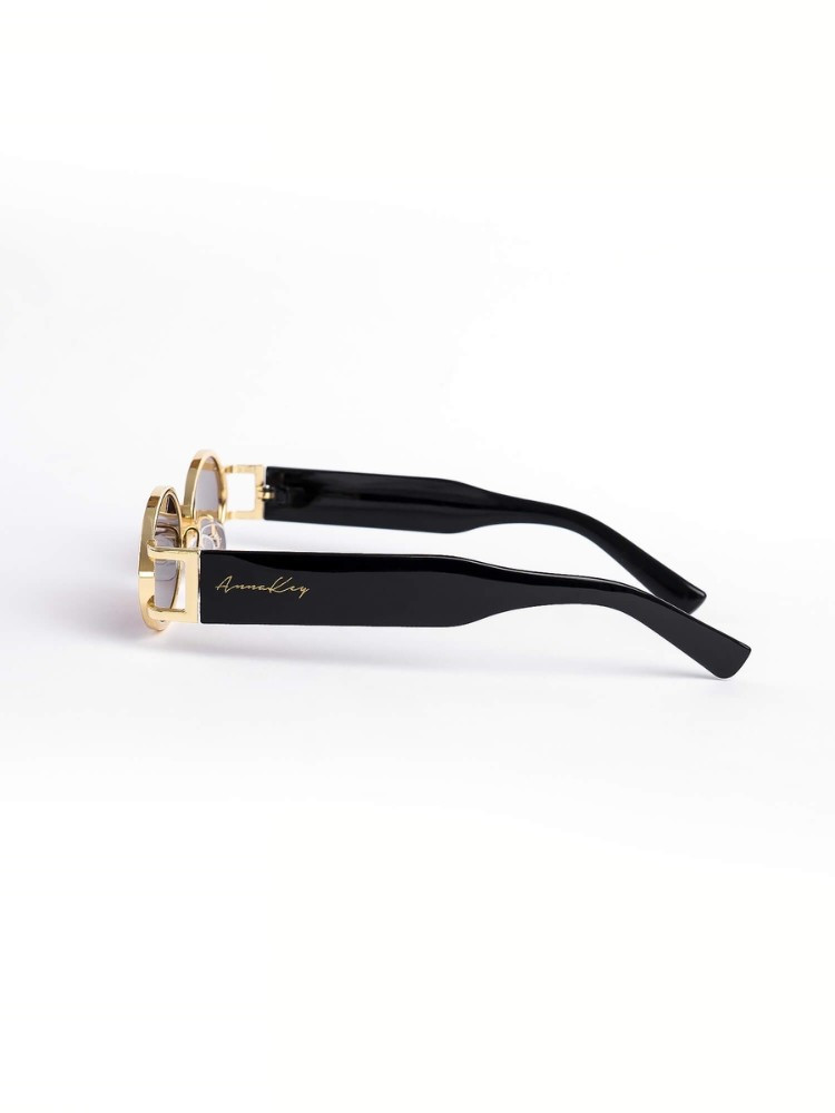 ANNAKEY DOTTY GOLD BROWN  SUNGLASSES