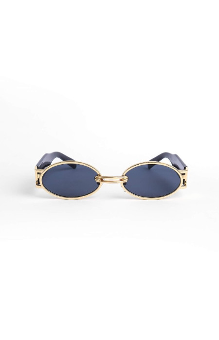 ANNAKEY DOTTY GOLD BLACK SUNGLASSES