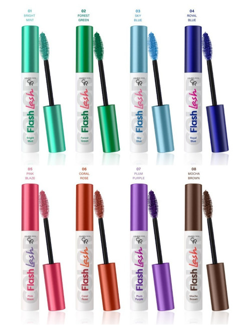 FLASH LASH COLORED MASCARA GOLDEN ROSE