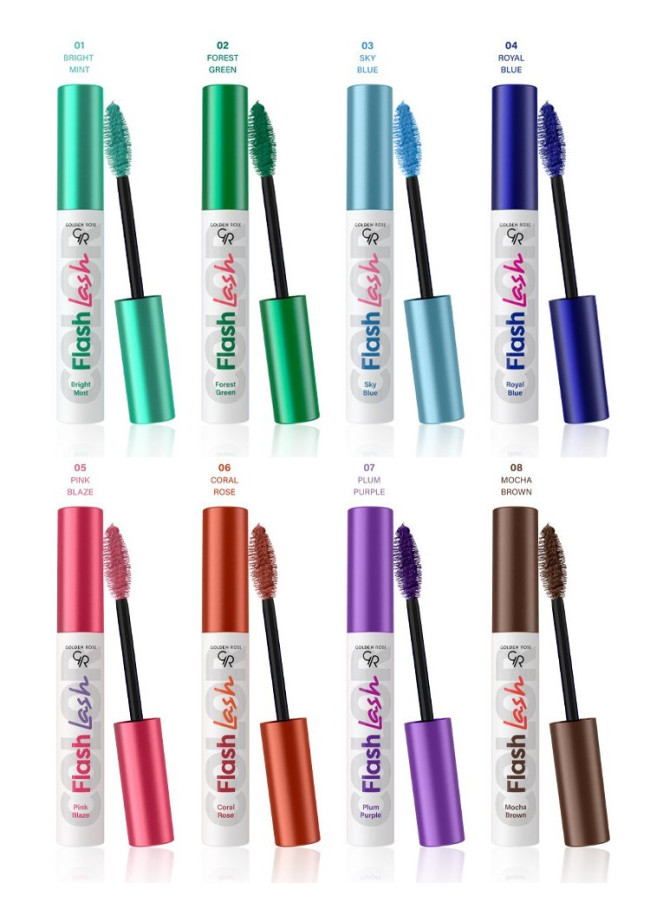 FLASH LASH COLORED MASCARA GOLDEN ROSE