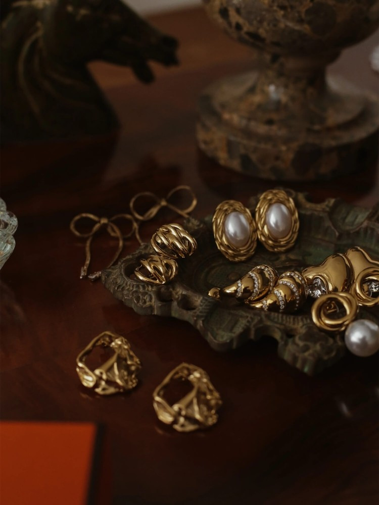 EARRINGS WITH PEARL - GOPEARL