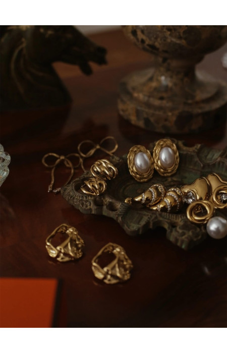 EARRINGS WITH PEARL - GOPEARL