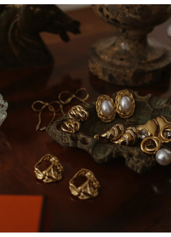 EARRINGS WITH PEARL - GOPEARL