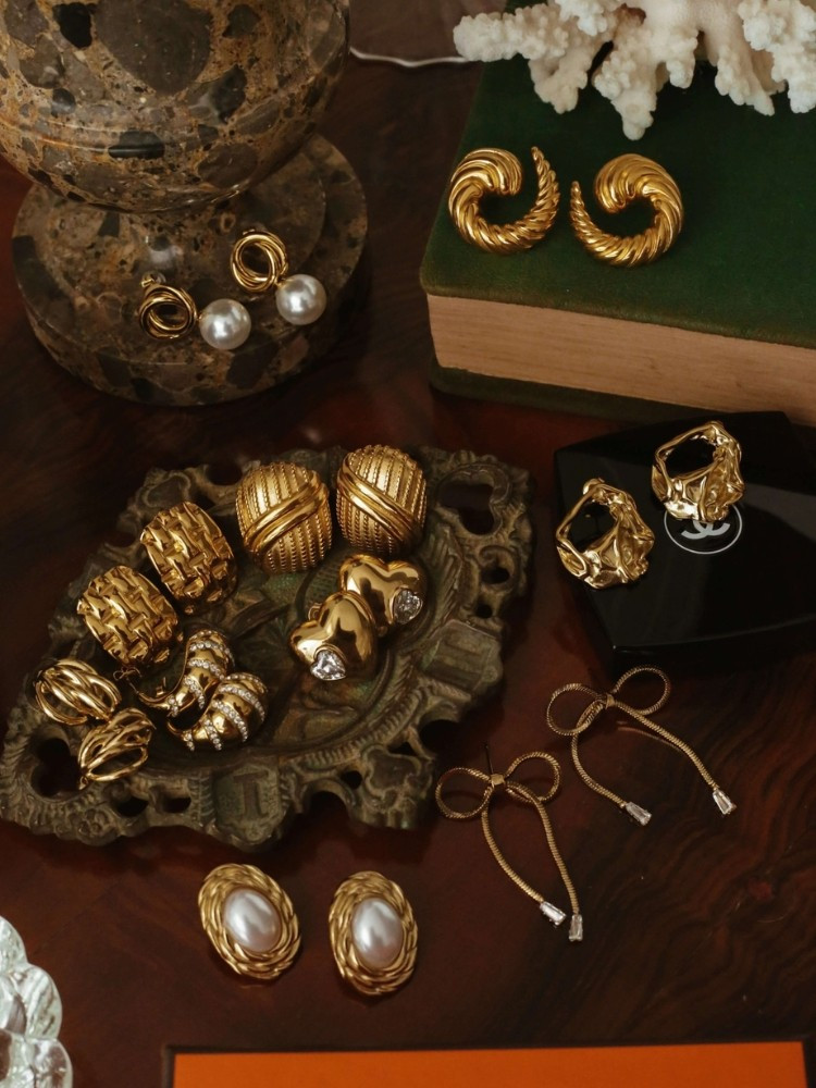 EARRINGS WITH PEARL - GOPEARL