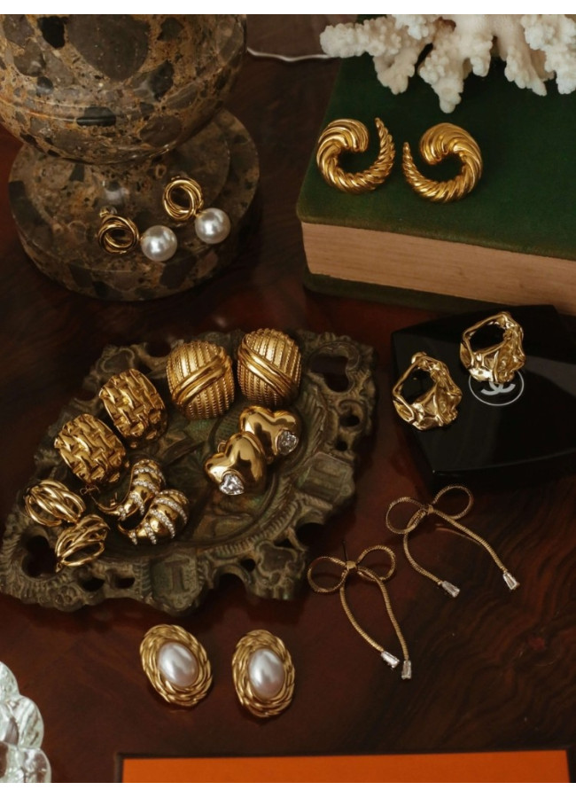 EARRINGS WITH PEARL - GOPEARL