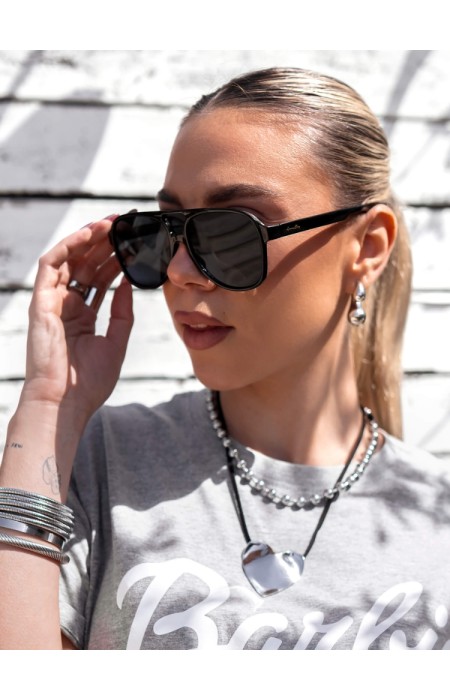 ANNAKEY TORI BLACK SUNGLASSES