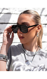 ANNAKEY TORI BLACK SUNGLASSES