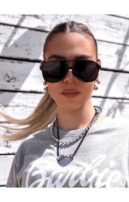 ANNAKEY TORI BLACK SUNGLASSES