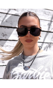 ANNAKEY TORI BLACK SUNGLASSES