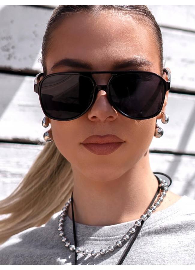 ANNAKEY TORI BLACK SUNGLASSES