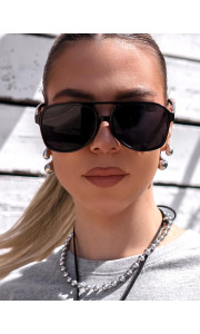 ANNAKEY TORI BLACK SUNGLASSES