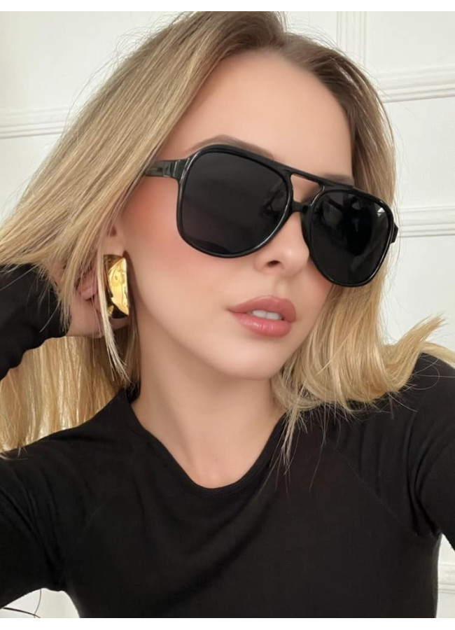 ANNAKEY TORI BLACK SUNGLASSES