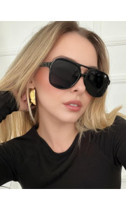 ANNAKEY TORI BLACK SUNGLASSES