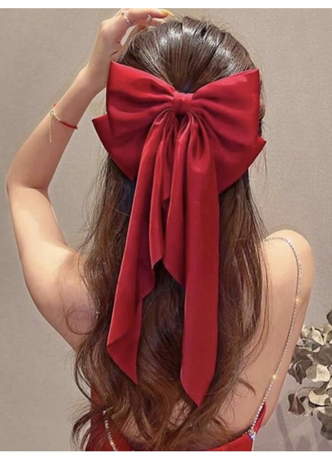 RED HAIR BOW - MIRACLE