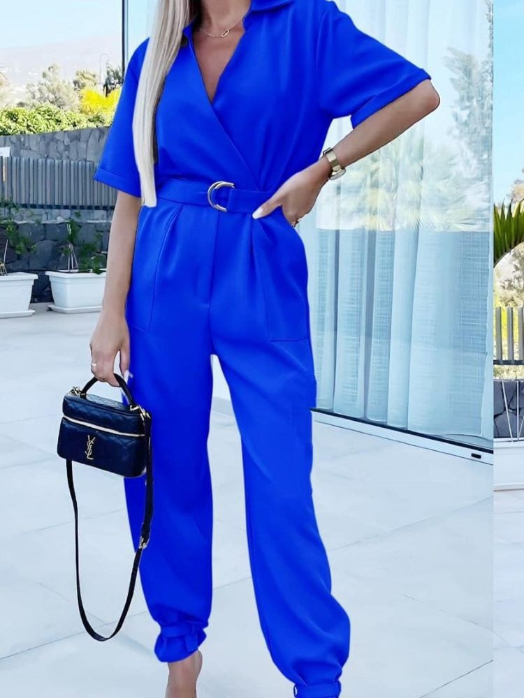 BLUE ROYAL JUMPSUIT - BALIS