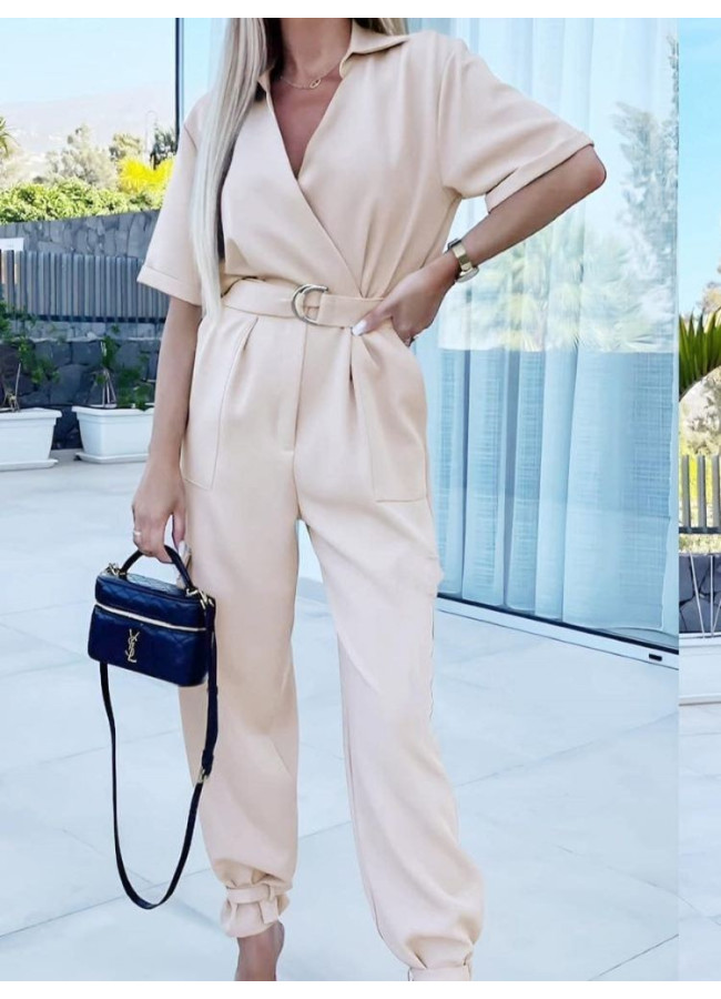 BEIGE JUMPSUIT - BALIS