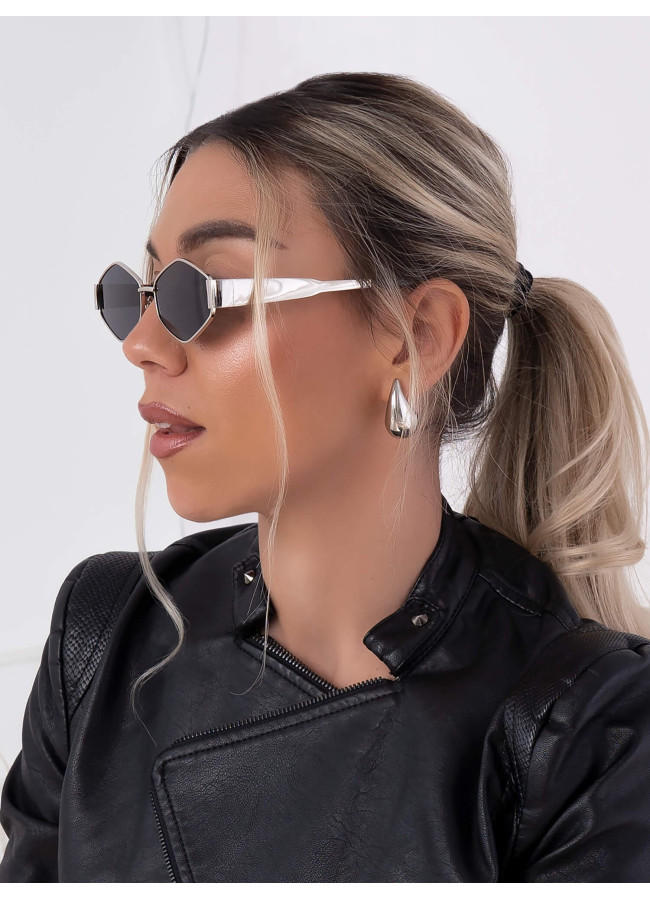 ANNAKEY MARRION BLACK SILVER SUNGLASSES