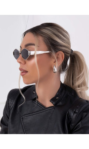 ANNAKEY MARRION BLACK SILVER SUNGLASSES