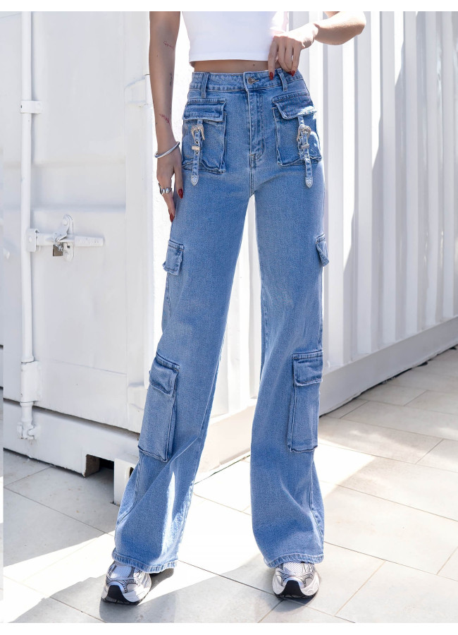SKY BLUE JEANS - BAGGY