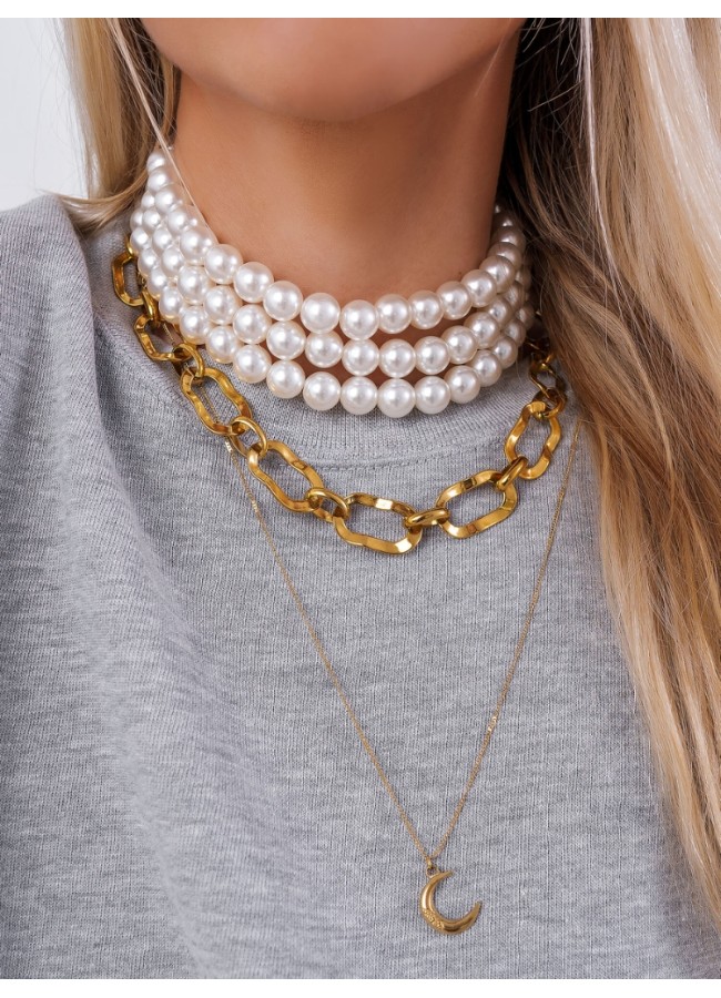 CHOKER WITH PEARLS - GRAHAM