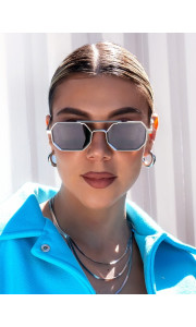ANNAKEY UNISEX SILVER BERLIN SUNNIES