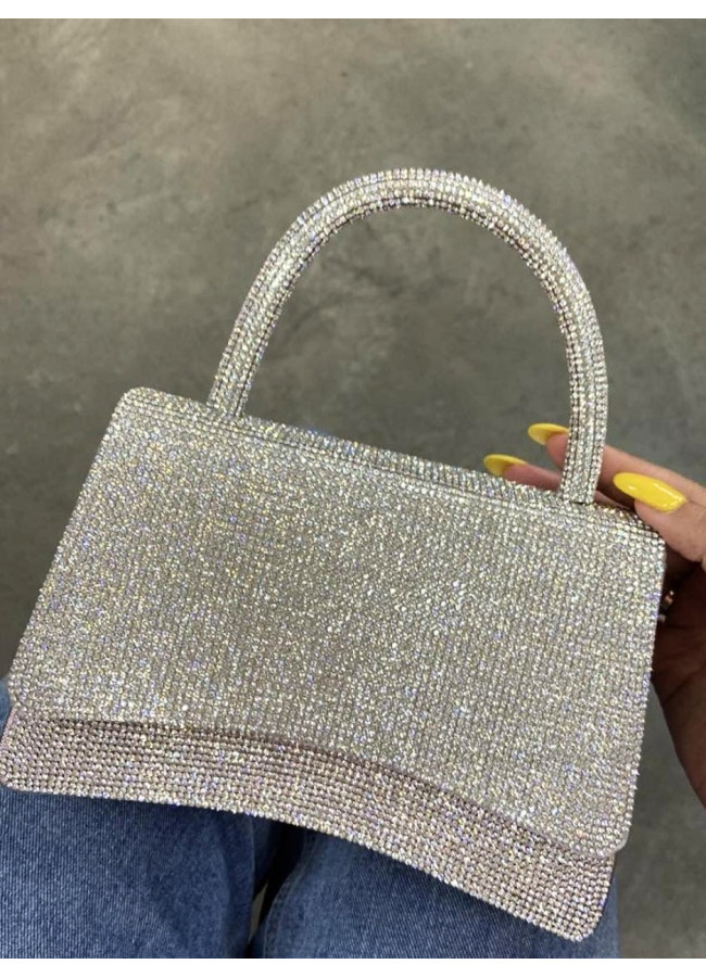 BAG WITH RHINESTONES - GOSSIP