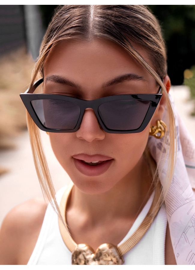 ANNAKEY GRACE BLACK SUNGLASSES