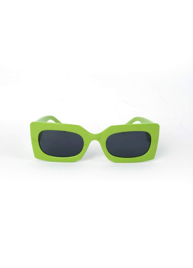 ANNAKEY PALM LIME SUNGLASSES