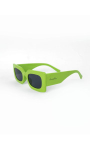 ANNAKEY PALM LIME SUNGLASSES