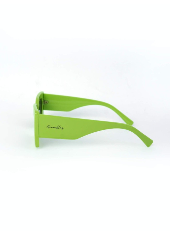 ANNAKEY PALM LIME SUNGLASSES