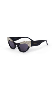 ANNAKEY MARILYN BLACK STRASS SUNGLASSES