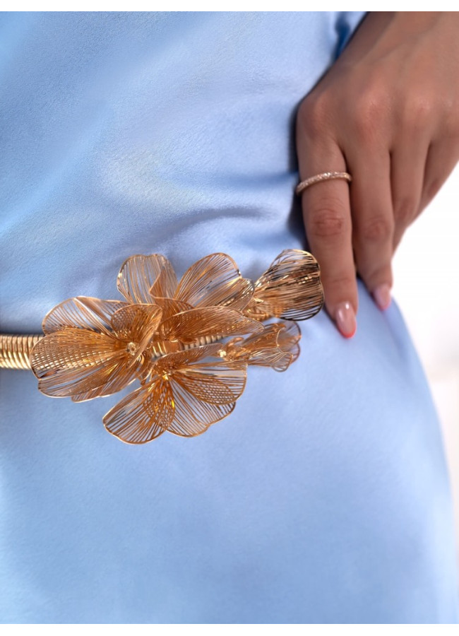 GOLD BELT WITH FLOWER - FAIRYPAL
