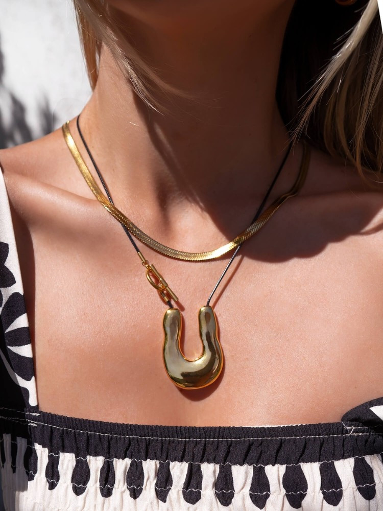 GOLD NECKLACE - ANIKA