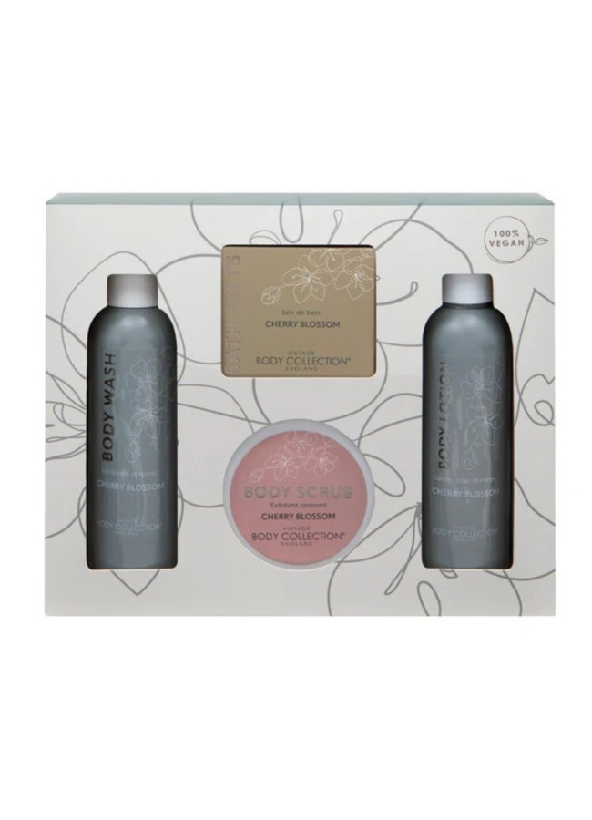 BODY COLLECTION CHERRY BLOSSOM GIFT SET