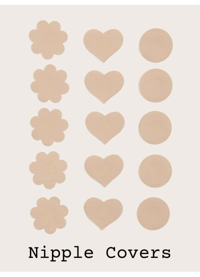 SET OF 5 NIPPLE COVER STICKERS