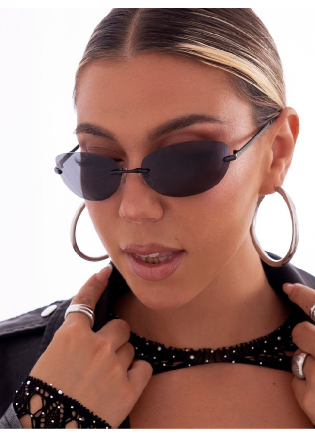 ANNAKEY LORI BLACK SUNGLASSES