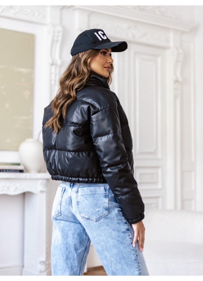 BLACK LEATHER JACKET -...