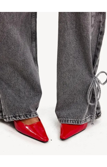 RED LOUSTRIN PUMPS - ZENINA
