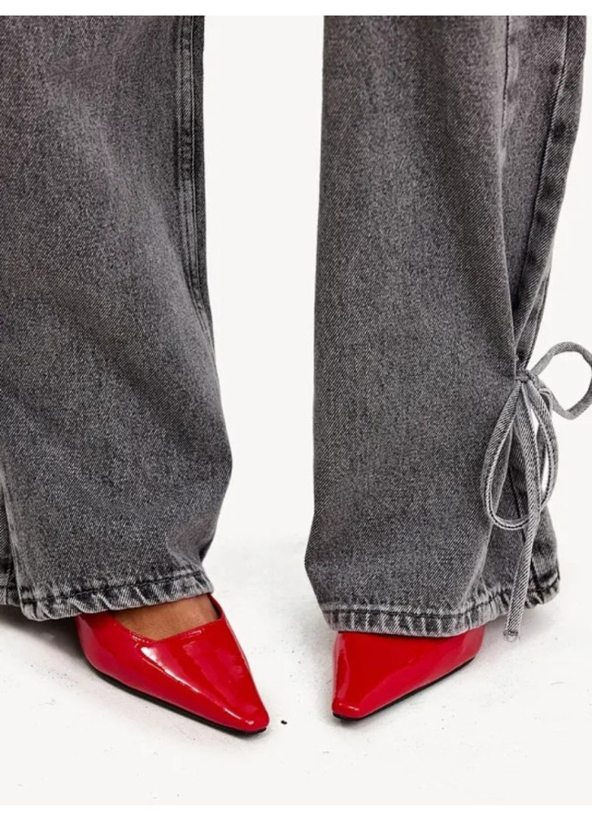 RED LOUSTRIN PUMPS - ZENINA