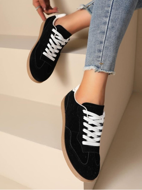 ΜΑΥΡΑ SNEAKERS - AGGELA