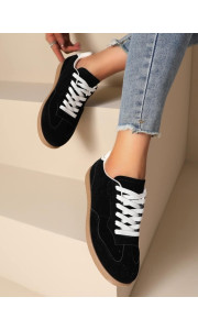ΜΑΥΡΑ SNEAKERS - AGGELA