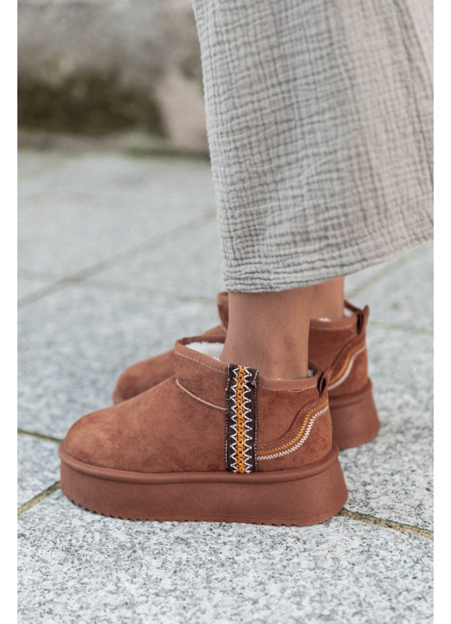 PIERROT CAMEL ANKLEBOOTS