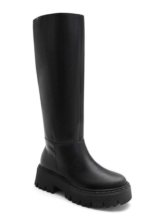 BLACK BOOTS - OLGA