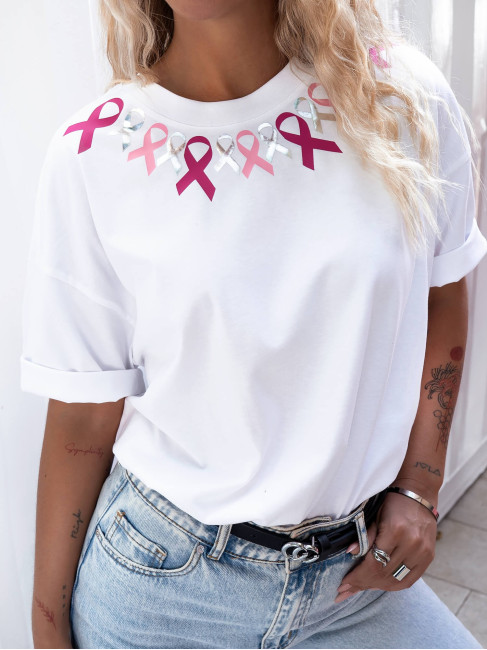 PINK OCTOBER X ΑΛΜΑ ΖΩΗΣ T-SHIRT
