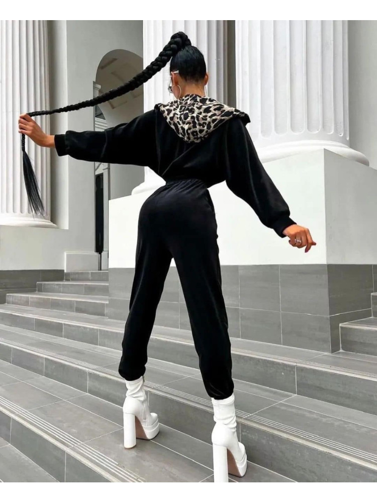 VELOUR JUMPSUIT- KIRKI