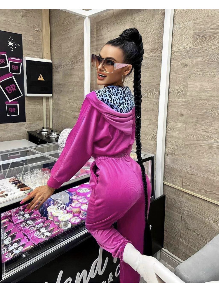 VELOUR JUMPSUIT- KIRKI