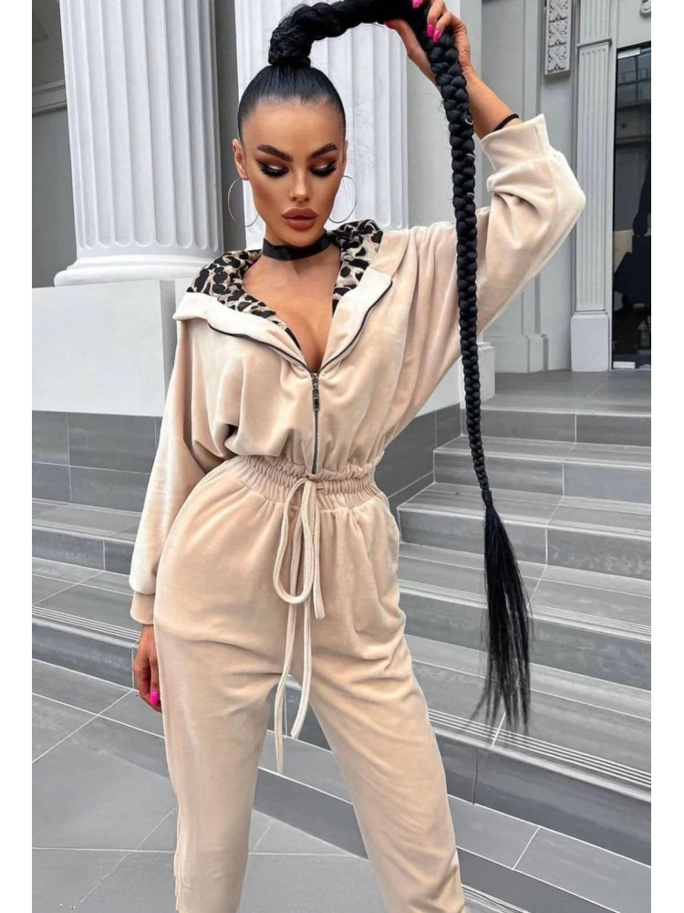 VELOUR JUMPSUIT- KIRKI
