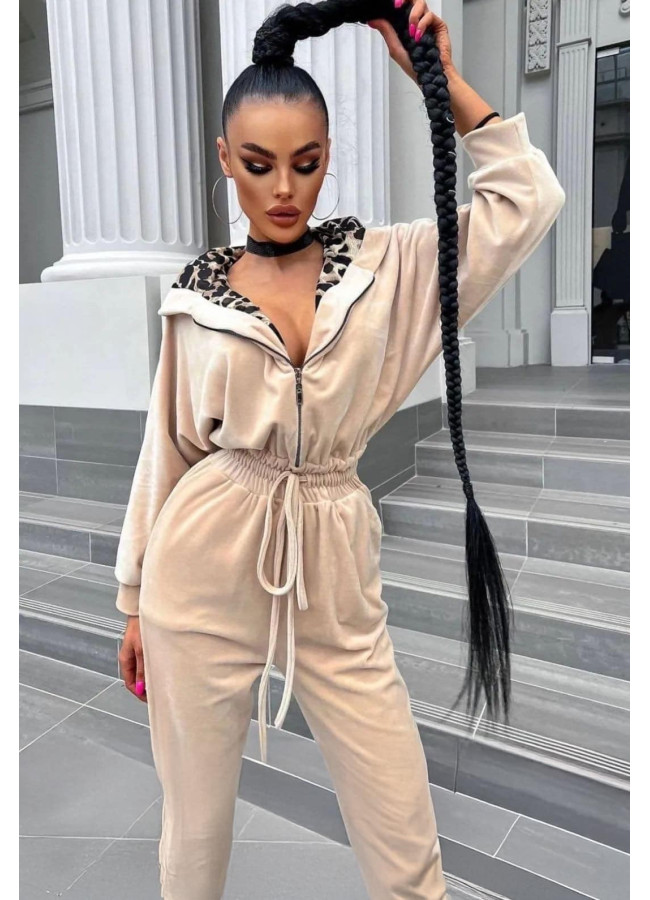 VELOUR JUMPSUIT- KIRKI