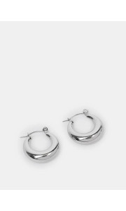 MINI SILVER HOOP EARRINGS
